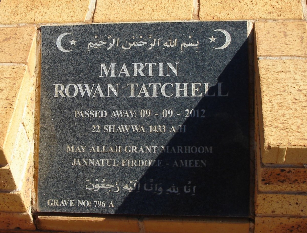 TATCHELL Martin Rowan -2012