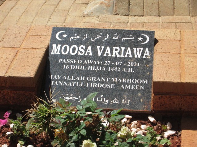 VARIAWA Moosa -2021