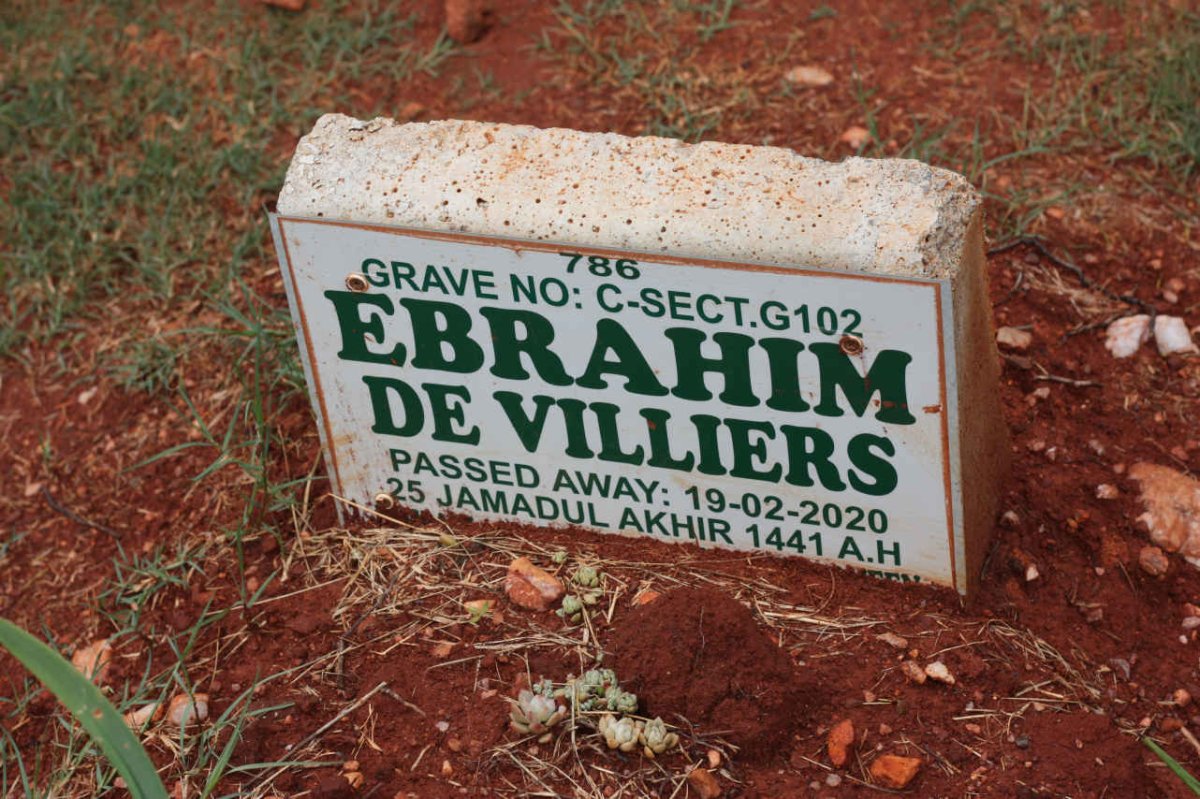 VILLIERS Ebrahim, de -2020