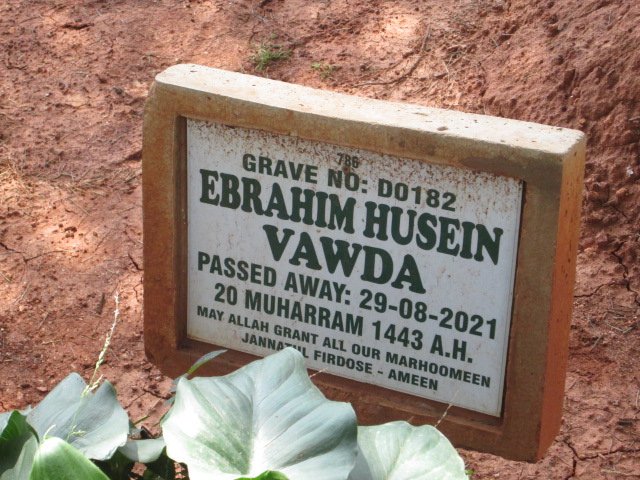 VAWDA Ebrahim Husein -2021