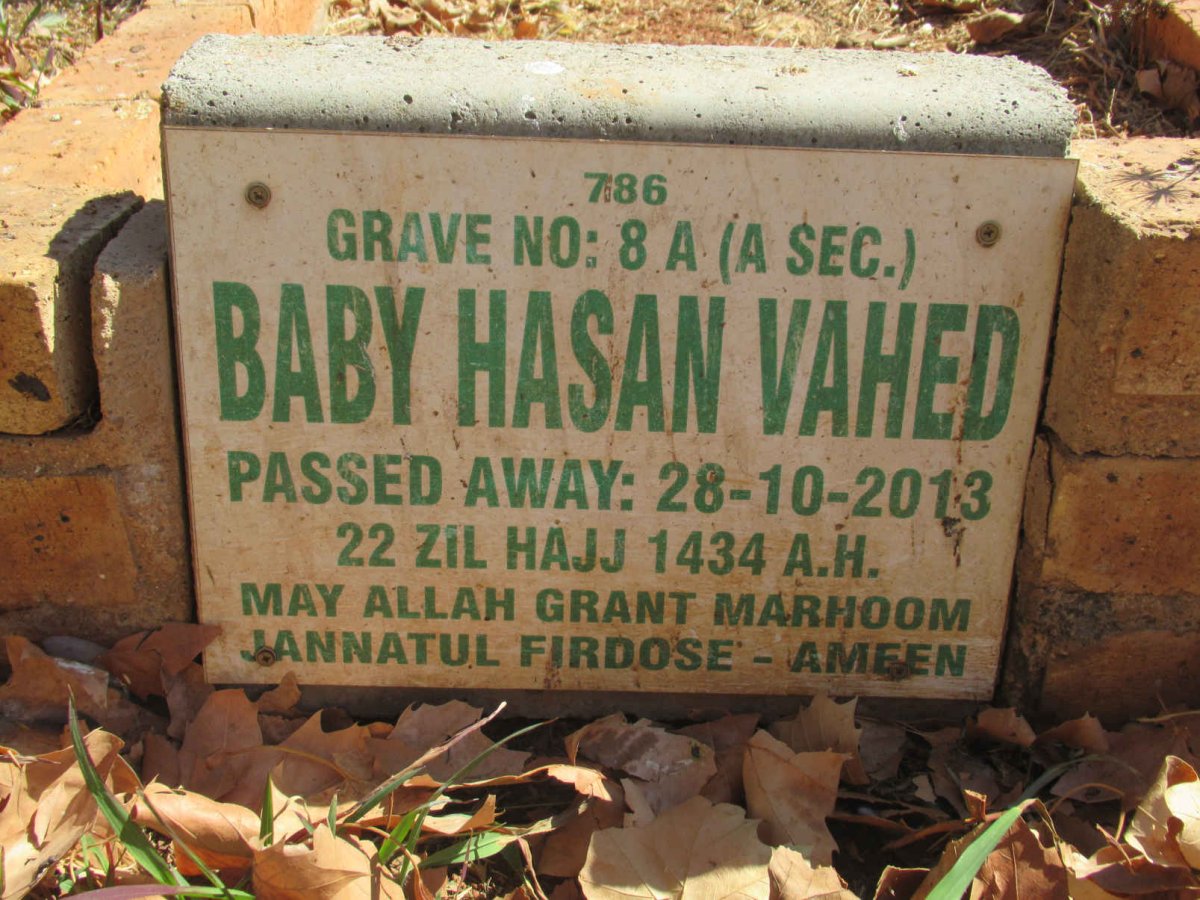 VAHED Hasan -2013
