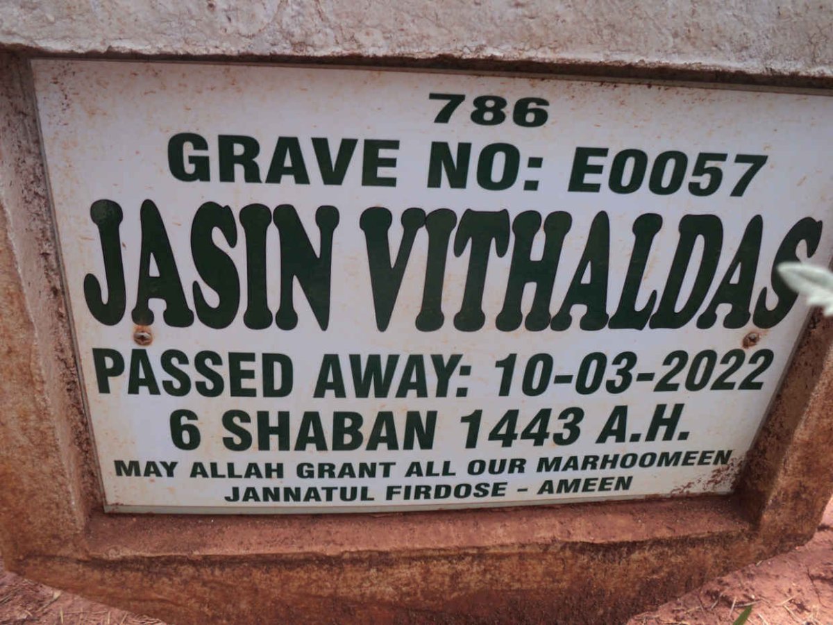 VITHALDAS Jasin -2022
