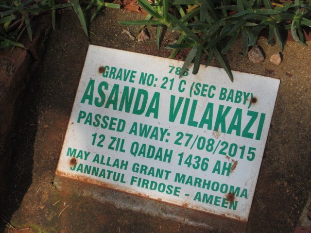 VILAKAZI Asanda -2015