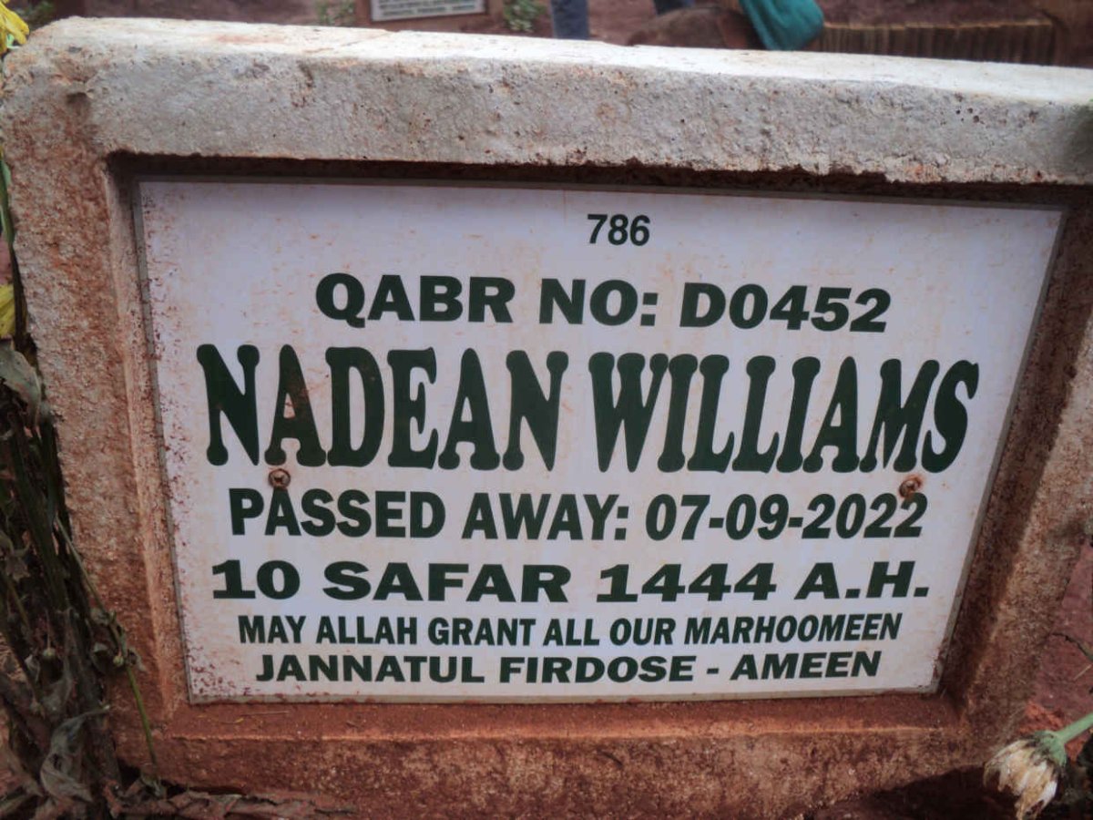 WILLIAMS Nadean -2022