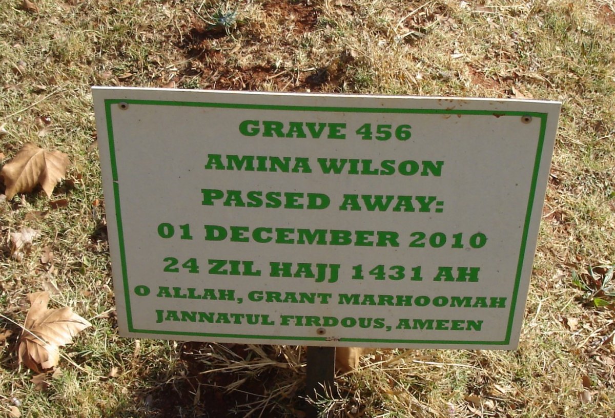 WILSON Amina -2010