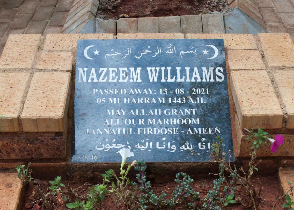 WILLIAMS Nazeem -2021