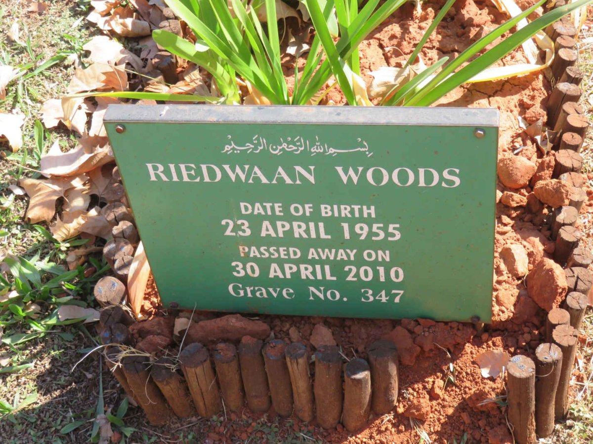 WOODS Riedwaan 1955-2010