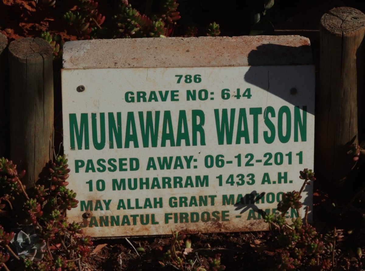 WATSON Munawaar -2011