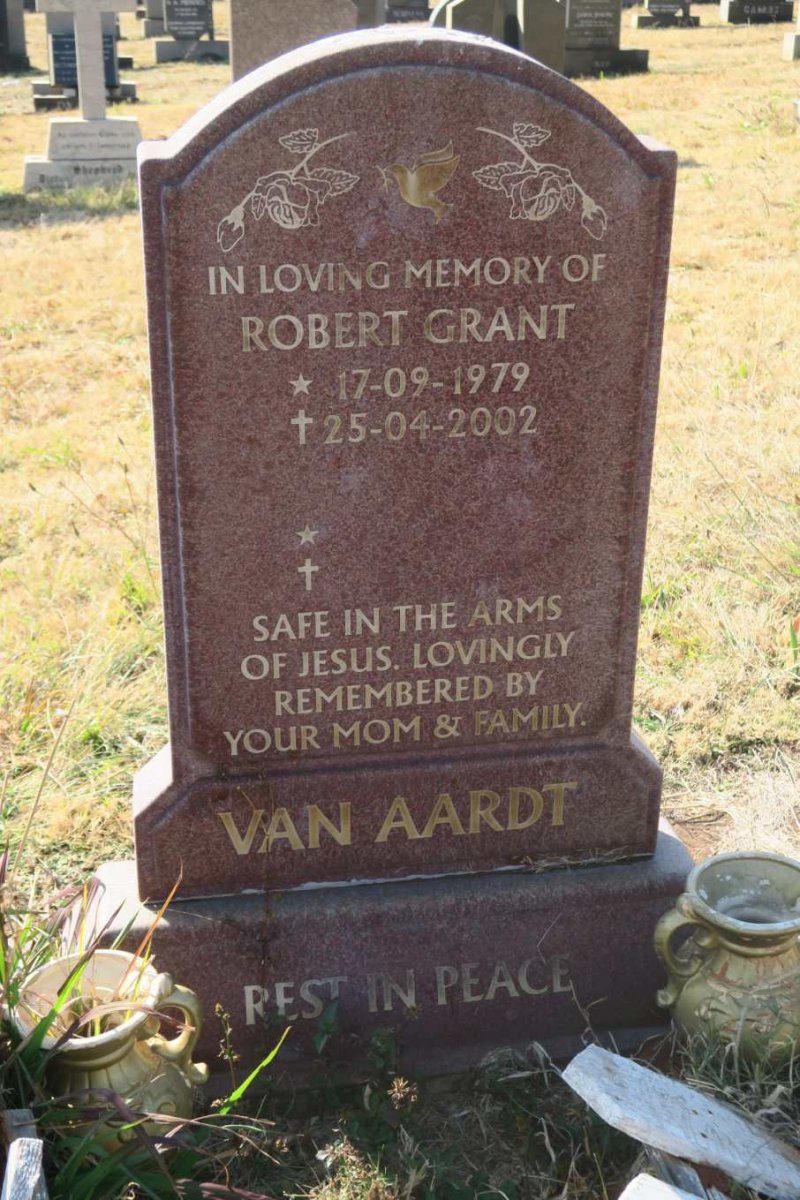 AARDT Robert Grant, van 1979-2002