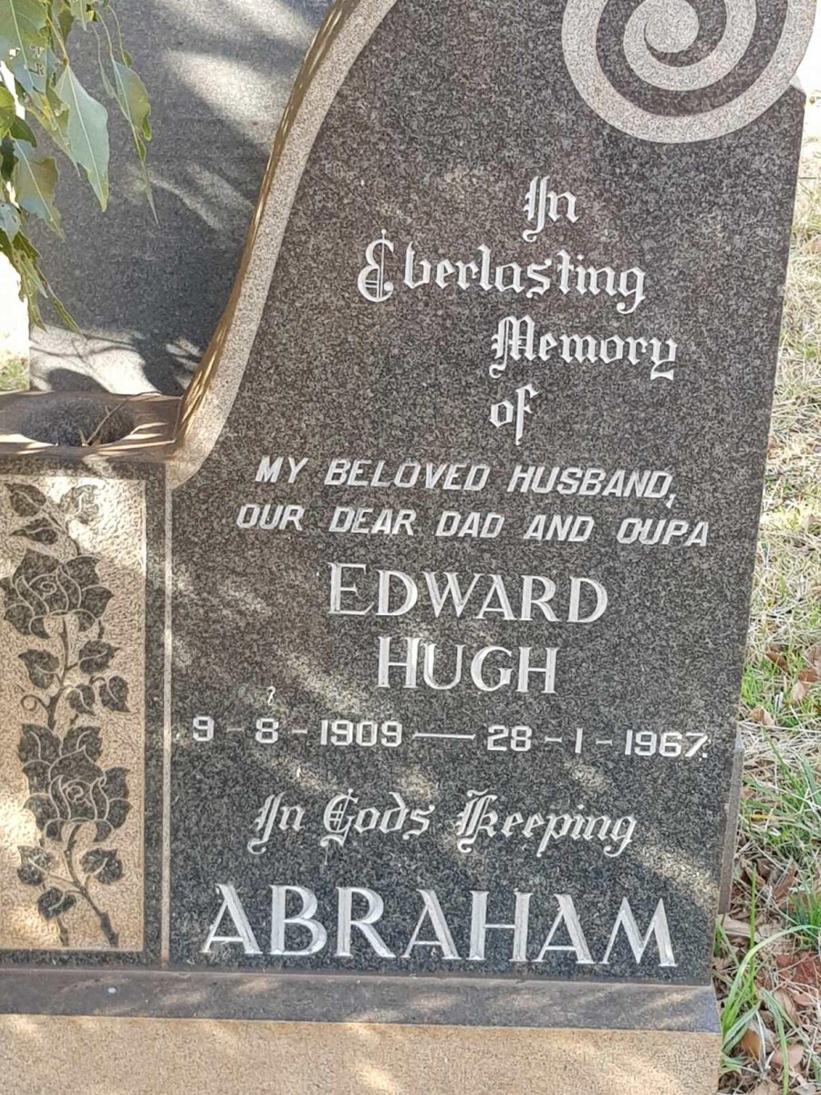 ABRAHAM Edward Hugh 1909-1967
