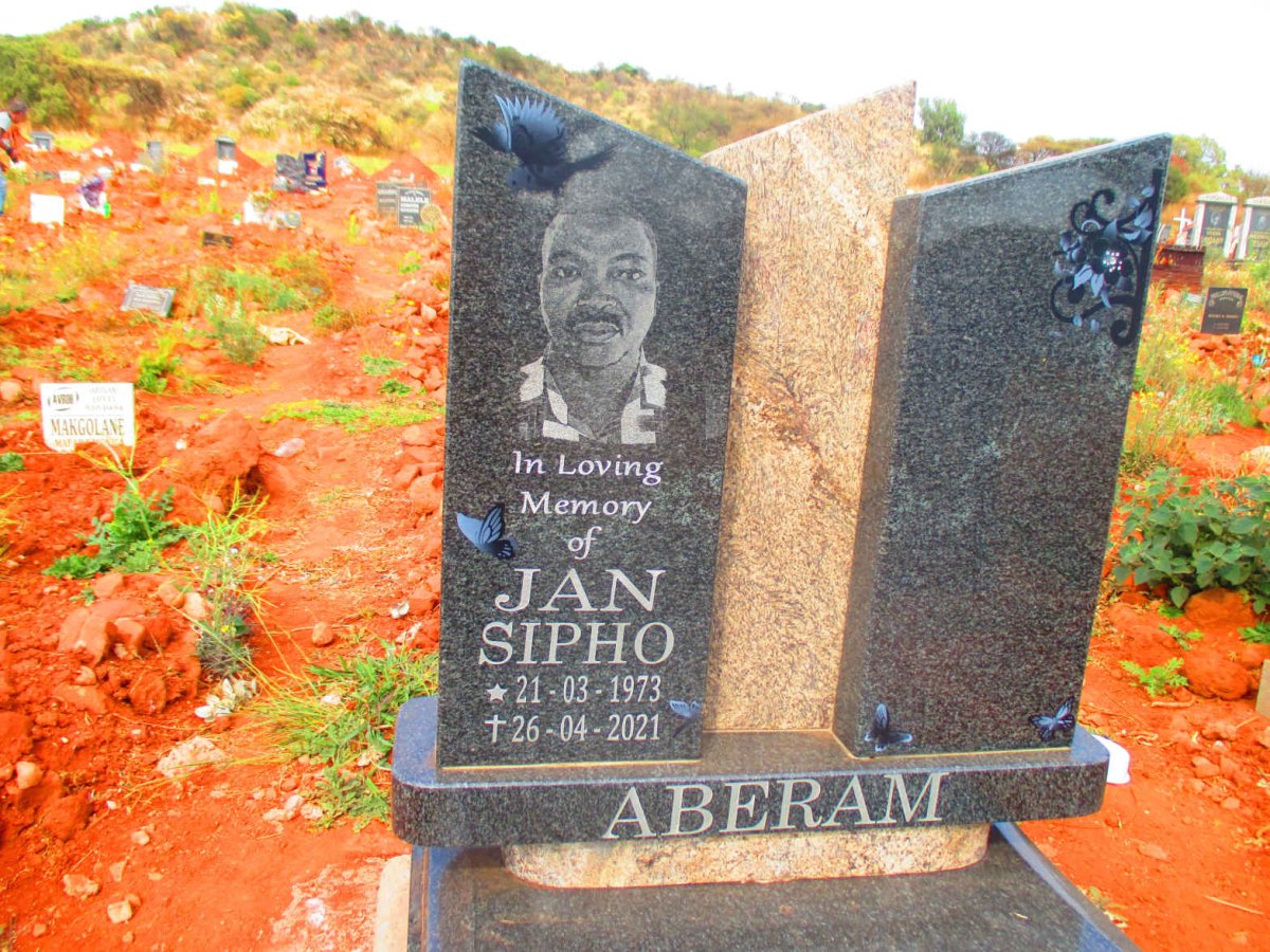 ABERAM Jan Sipho 1973-2021