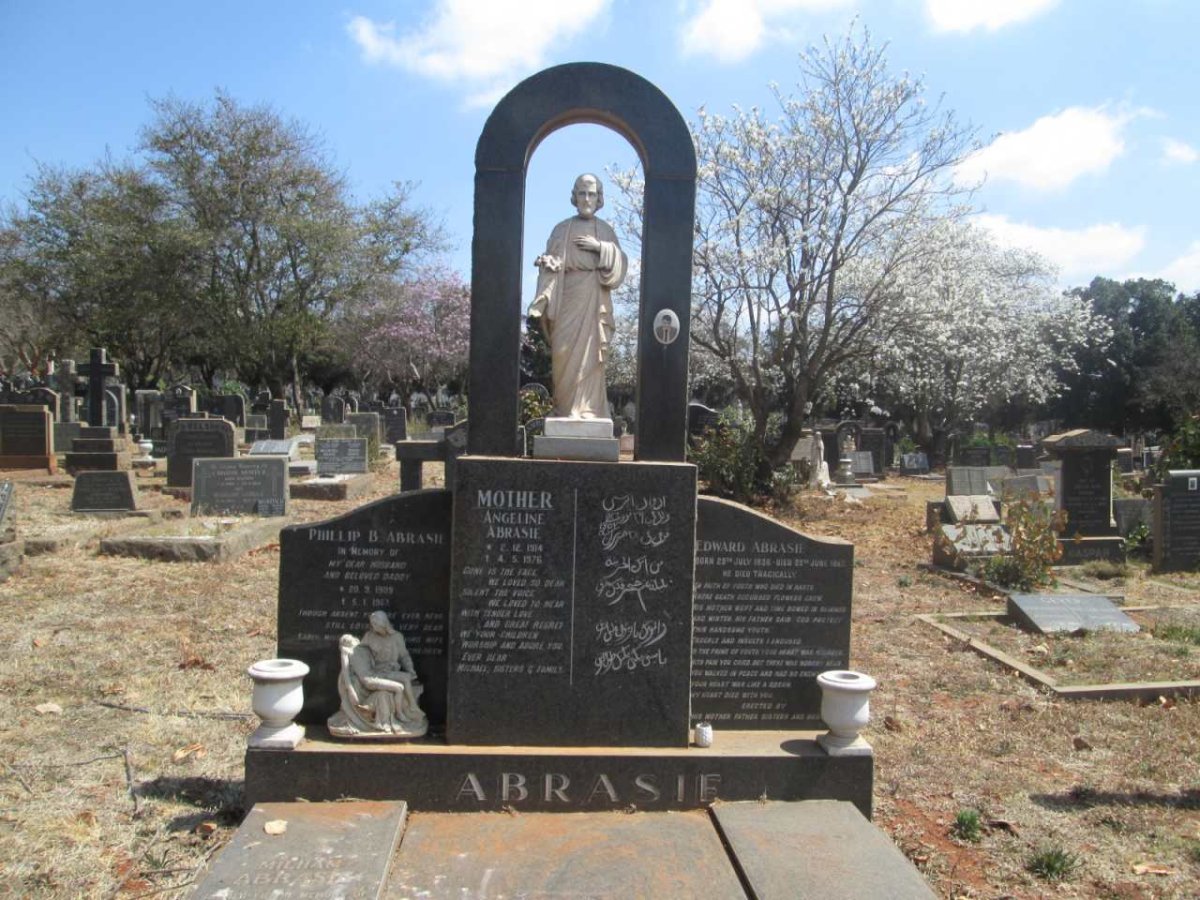 ABRASIE Phillip B. 1909-1967 &amp; Angeline 1914-1976 :: ABRASIE Edward 1936-1957