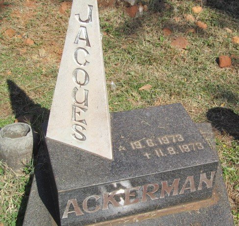 ACKERMAN Jacques 1973-1973