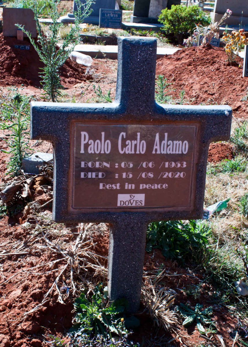 ADAMO Paolo Carlo 1953-2020