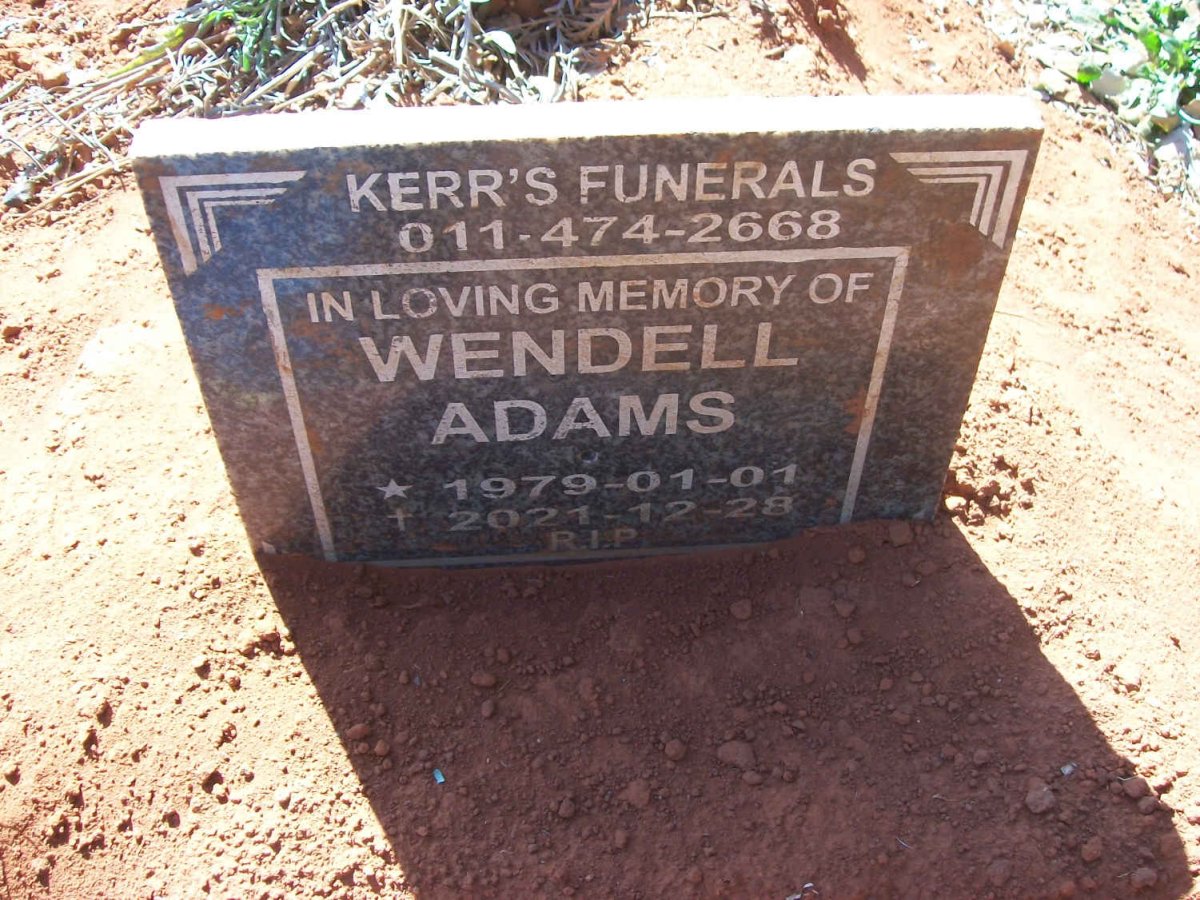 ADAMS Wendell 1979-2021