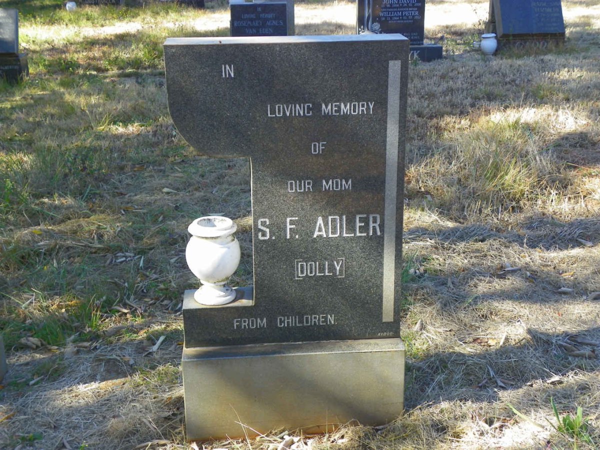 ADLER S.F.