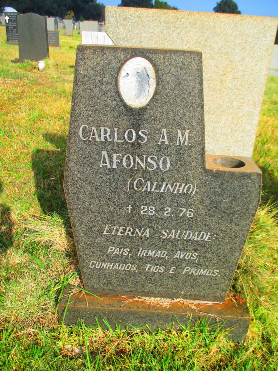 AFONSO Carlos A.M. -1976
