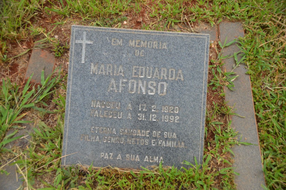 AFONSO Maria Eduarda 1920-1992