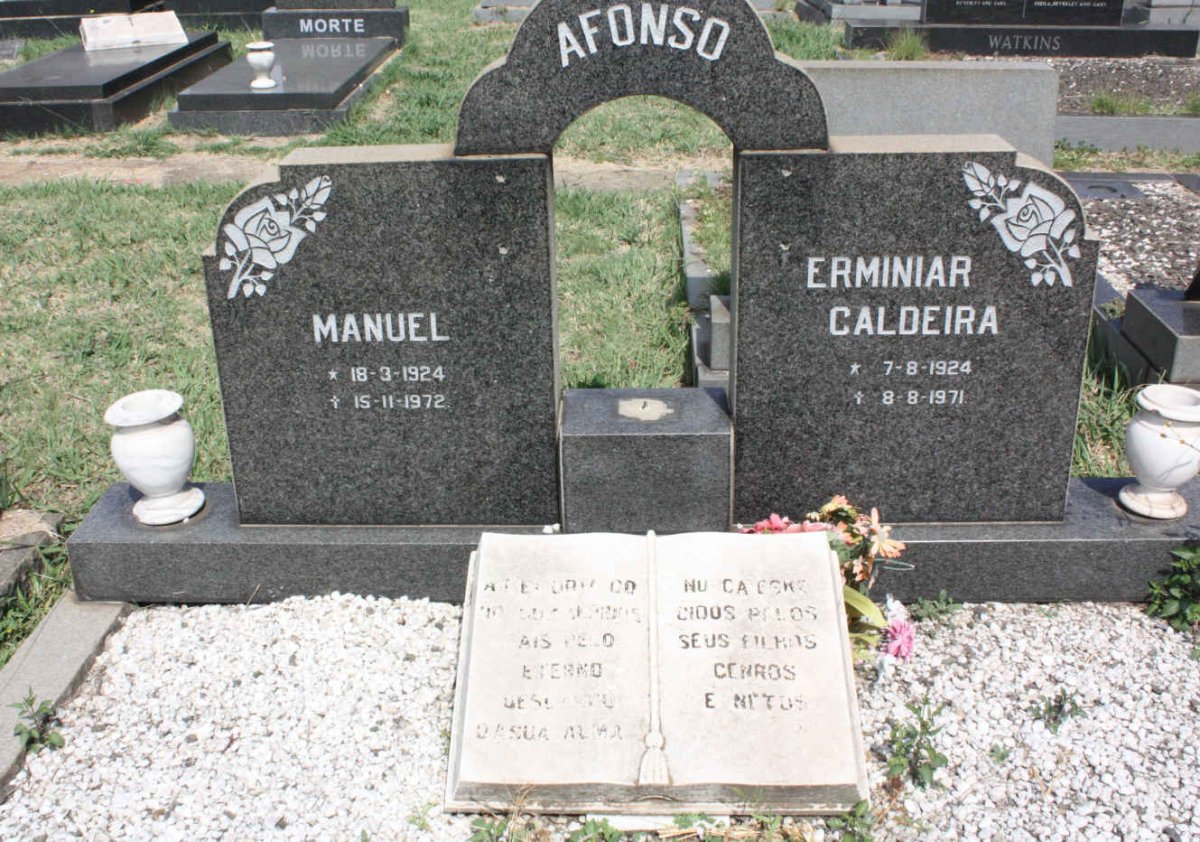 AFONSO Manuel 1924-1972 &amp; Erminiar Caldeira 1924-1971