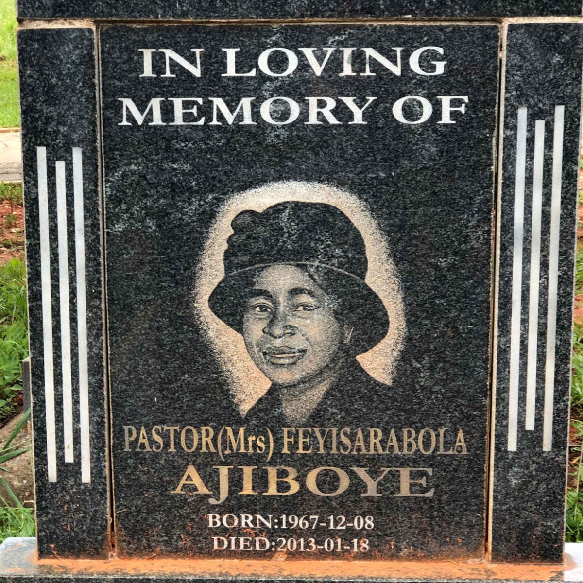 AJIBOYE Feyisarabola 1967-2013