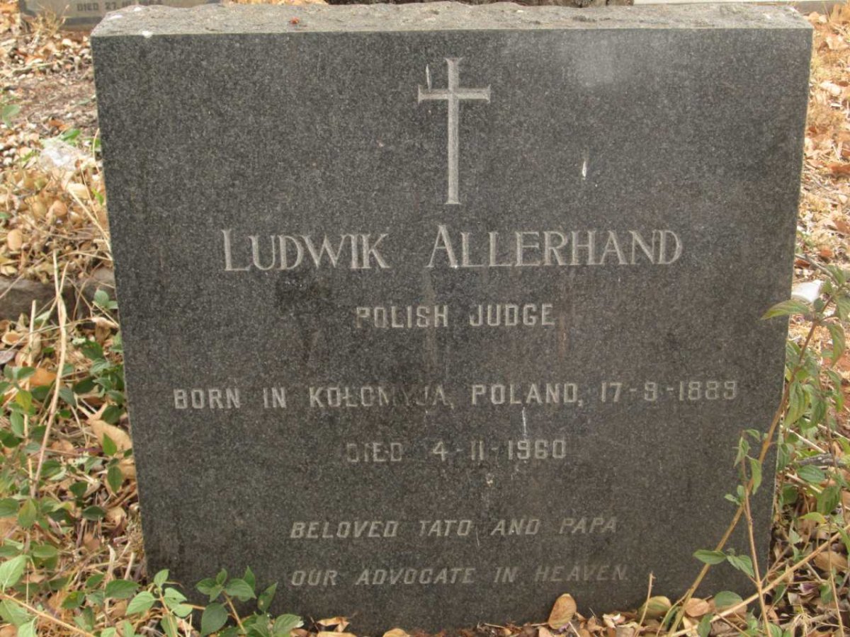 ALLERHAND Ludwik 1889-1960