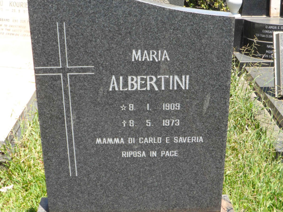 ALBERTINI Maria 1909-1973