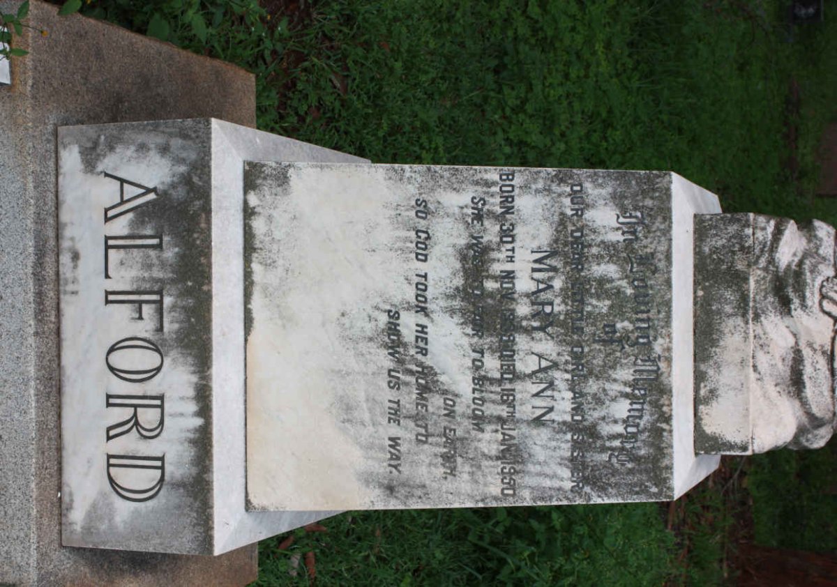 ALFORD Mary Ann 1939-1950