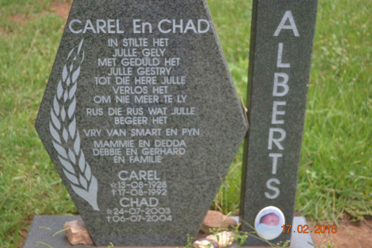 ALBERTS Carel 1928-1992 :: ALBERTS Chad 2003-2004