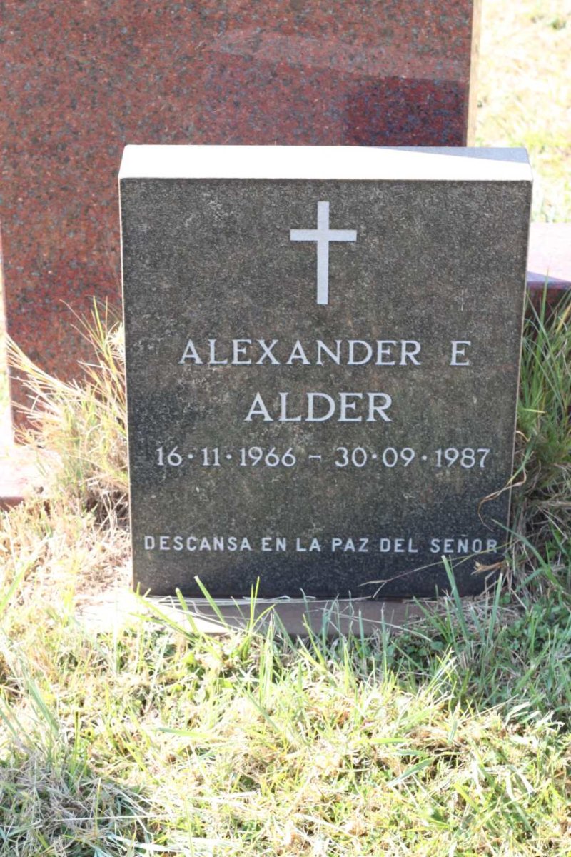 ALDER Alexander E. 1966-1987