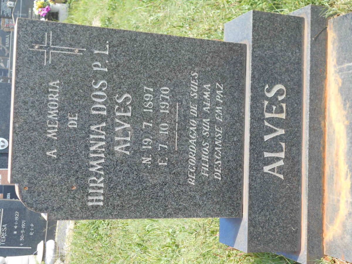 ALVES Hirminia Dos P.L. 1897-1970