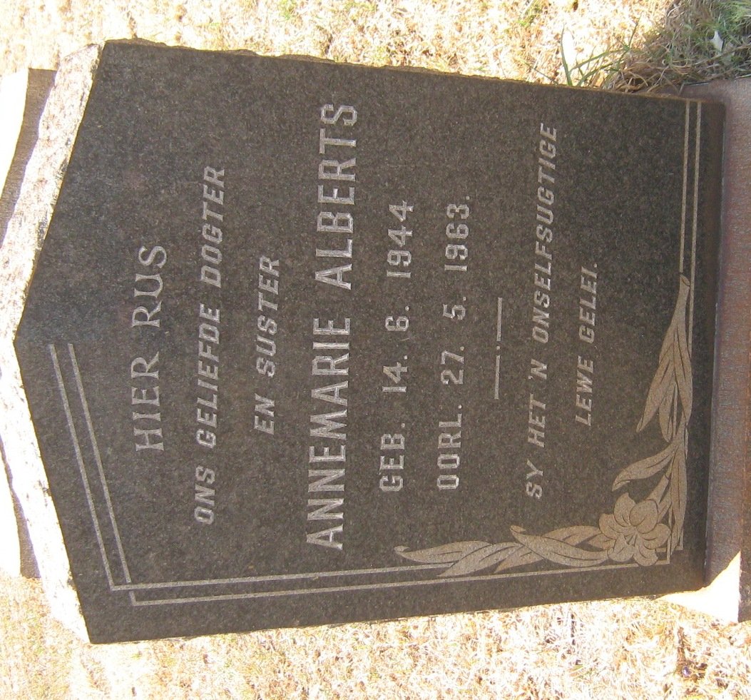 ALBERTS Annemarie 1944-1963