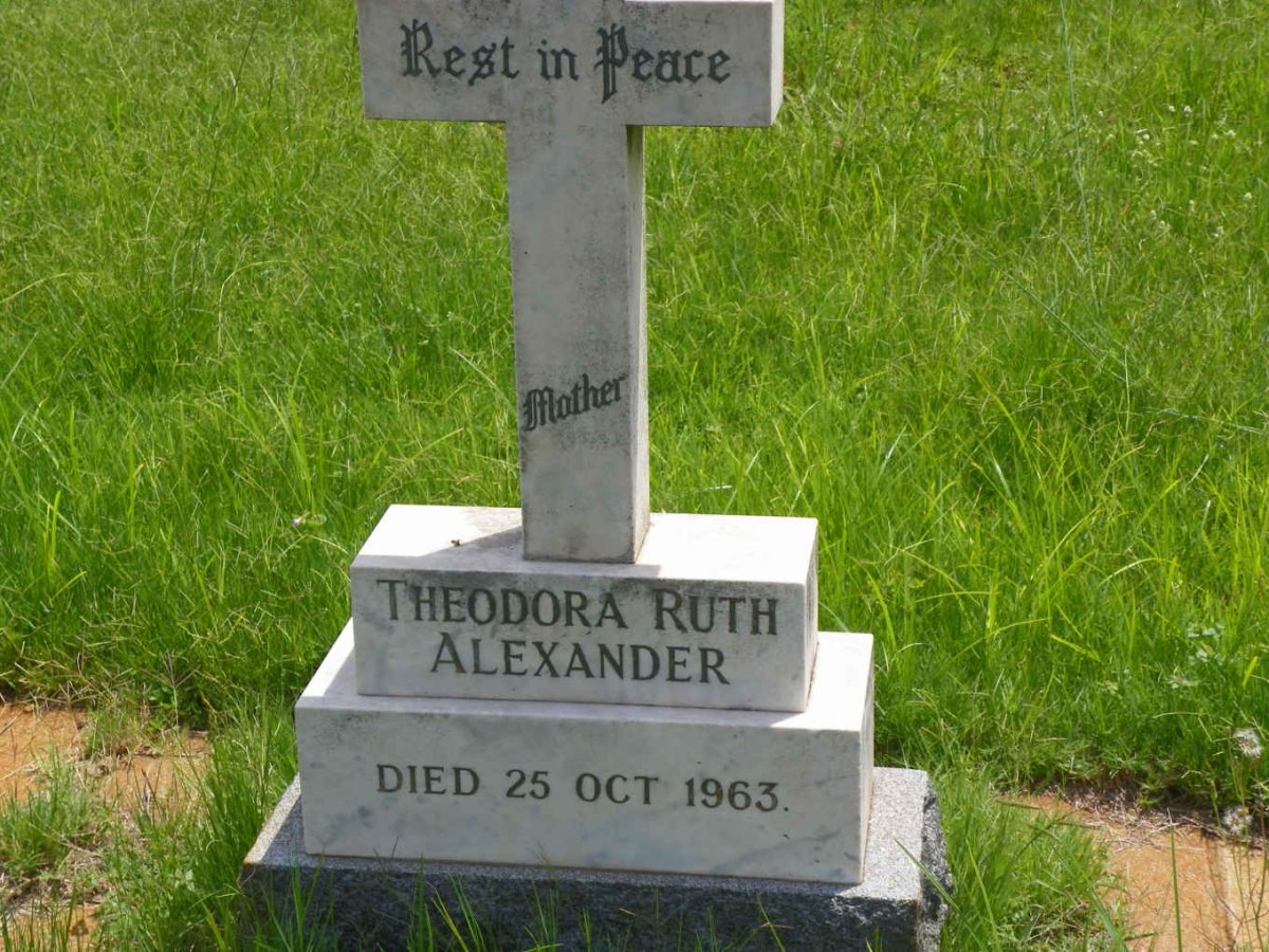 ALEXANDER Theodora Ruth -1963