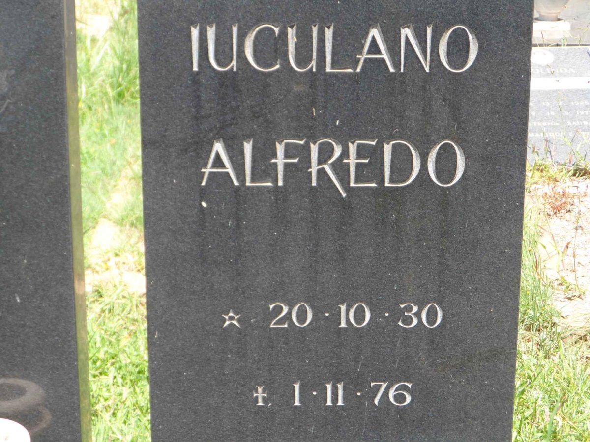 ALFREDO Iuculano 1930-1976