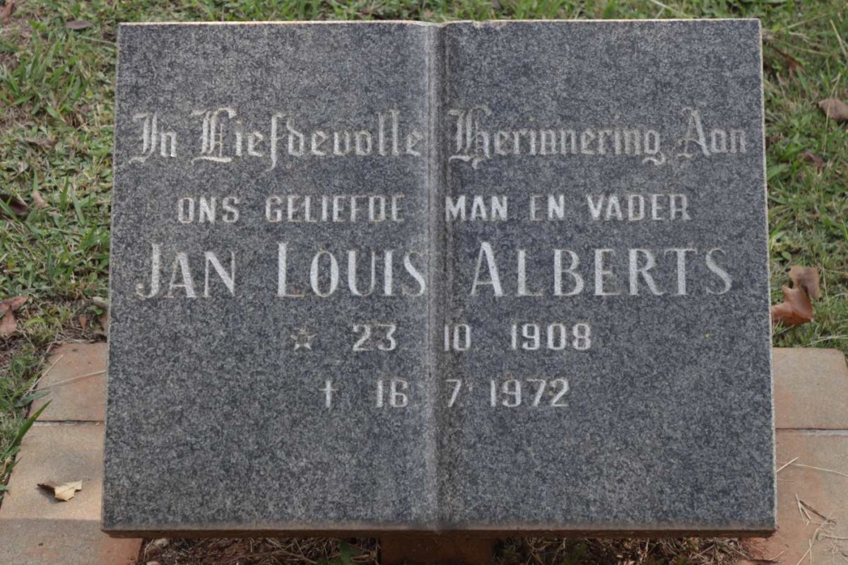 ALBERTS Jan Louis 1908-1972
