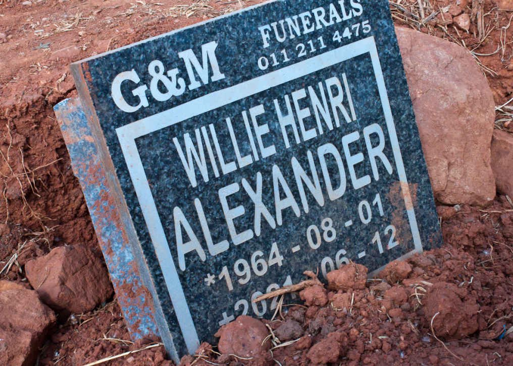 ALEXANDER Willie Henri 1964-2021