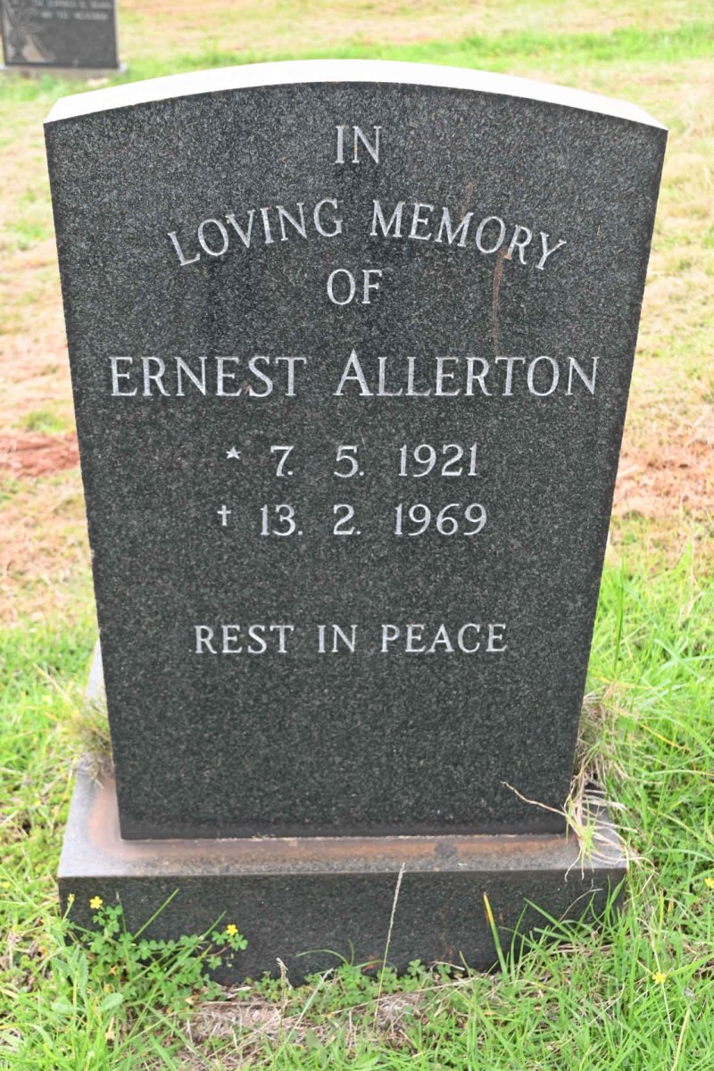 ALLERTON Ernest 1921-1969