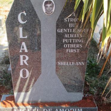 AMORIM Claro Miguel, de 1939-2005
