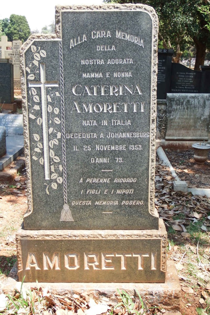AMORETTI Caterina -1953
