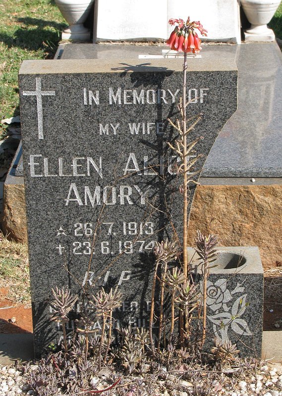 AMORY Ellen Alice 1913-1974