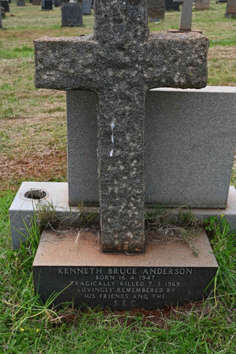 ANDERSON Kenneth Bruce 1947-1969