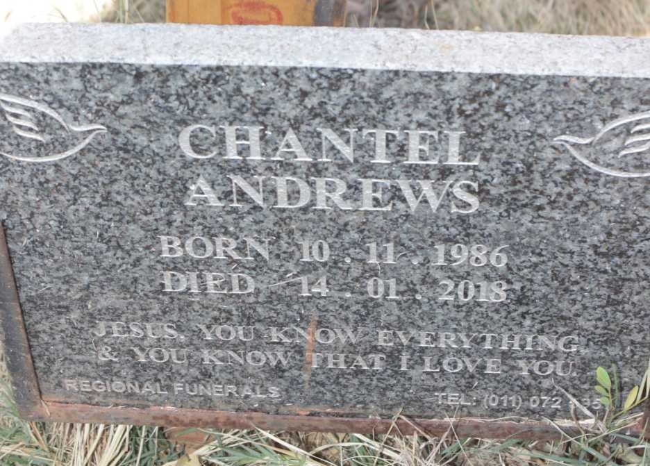 ANDREWS Chantel 1986-2018