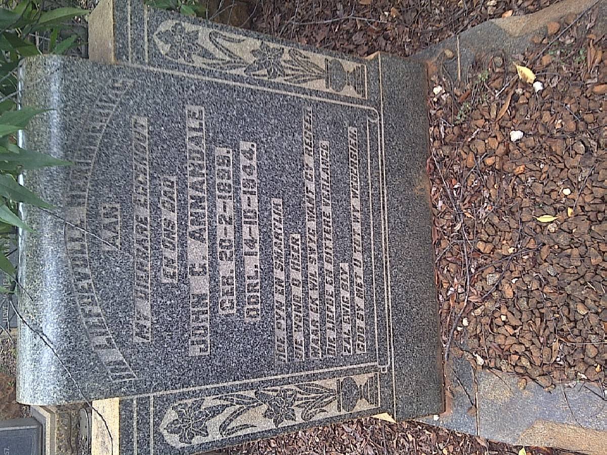 ANNANDALE John G. 1899-1944