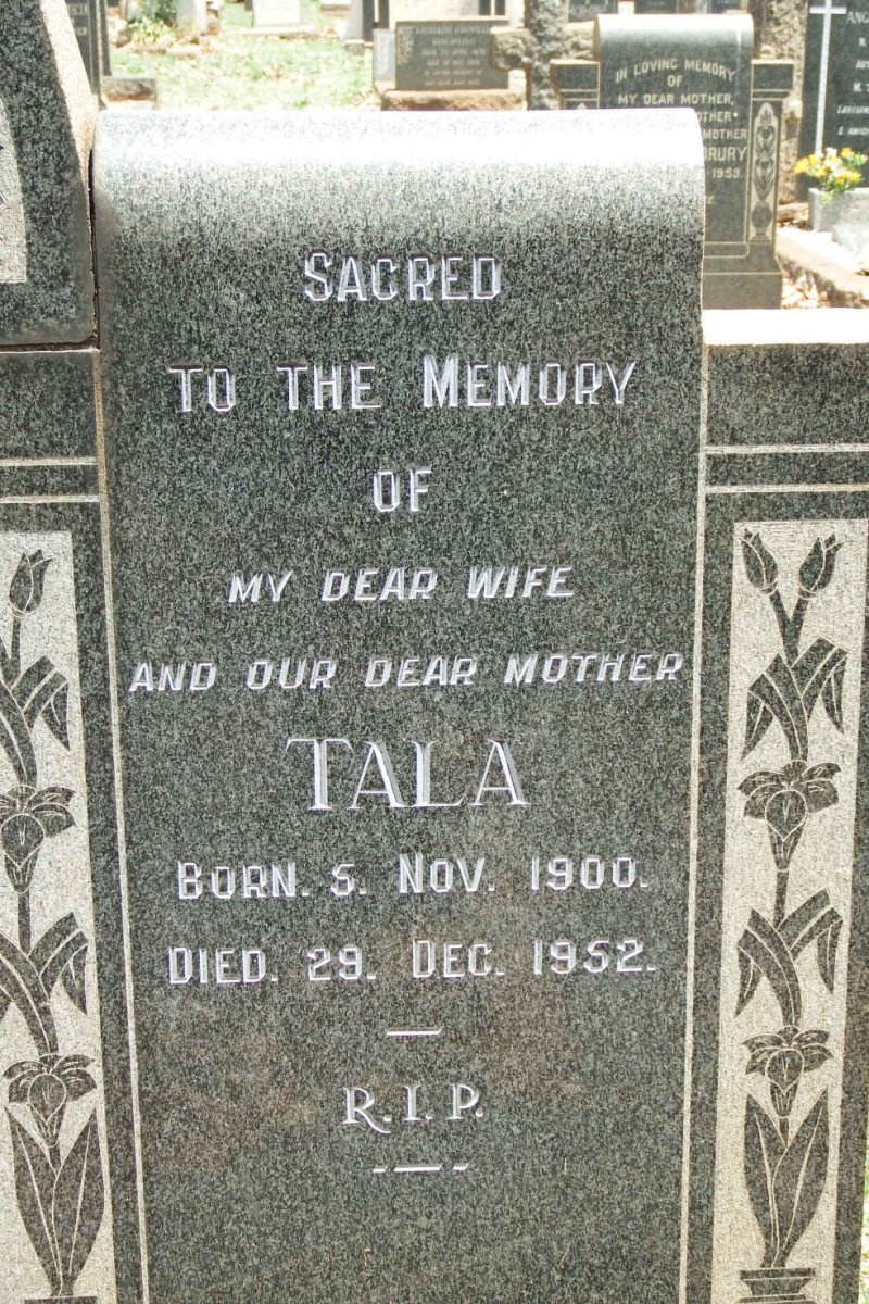 ANSARA Elias 1900-1975 &amp; Tala 1900-1952