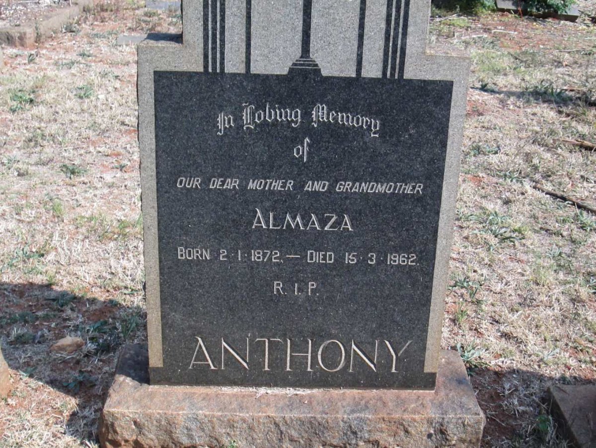 ANTHONY Almaza 1872-1962