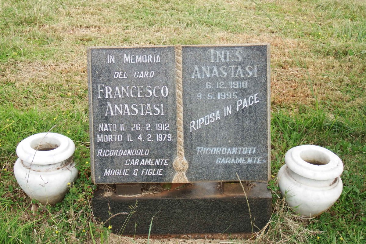 ANASTASI Francesco 1912-1979 &amp; Ines 1910-1995