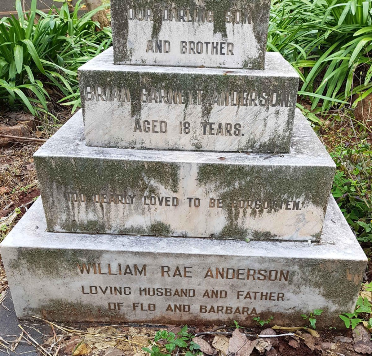 ANDERSON William Rae :: ANDERSON Brian Garnett