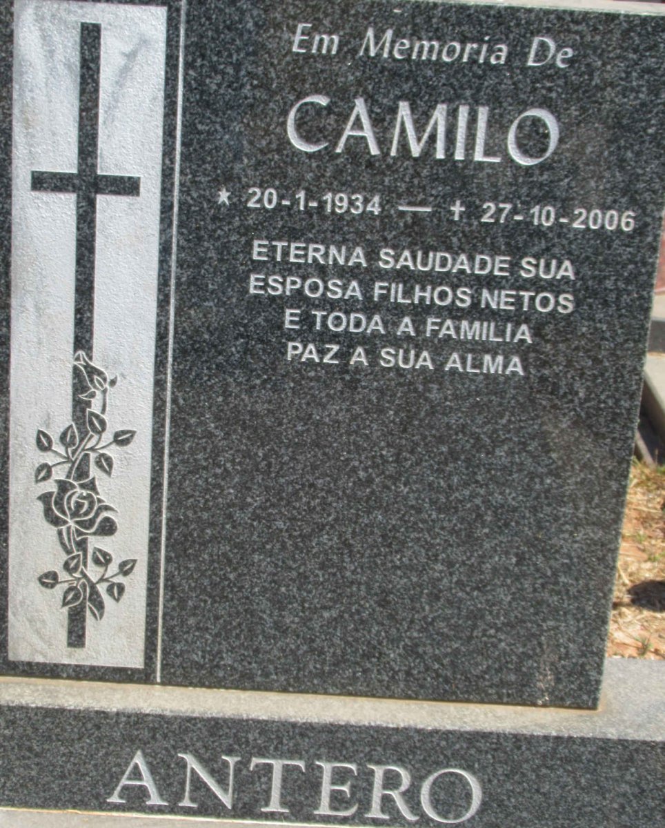 ANTERO Camilo 1934-2006