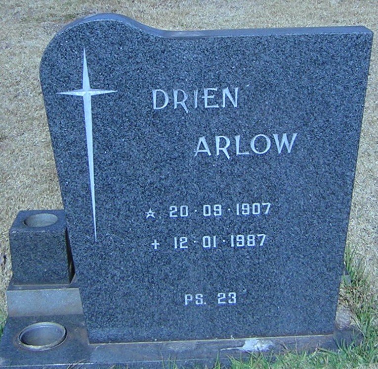 ARLOW Drien 1907-1987
