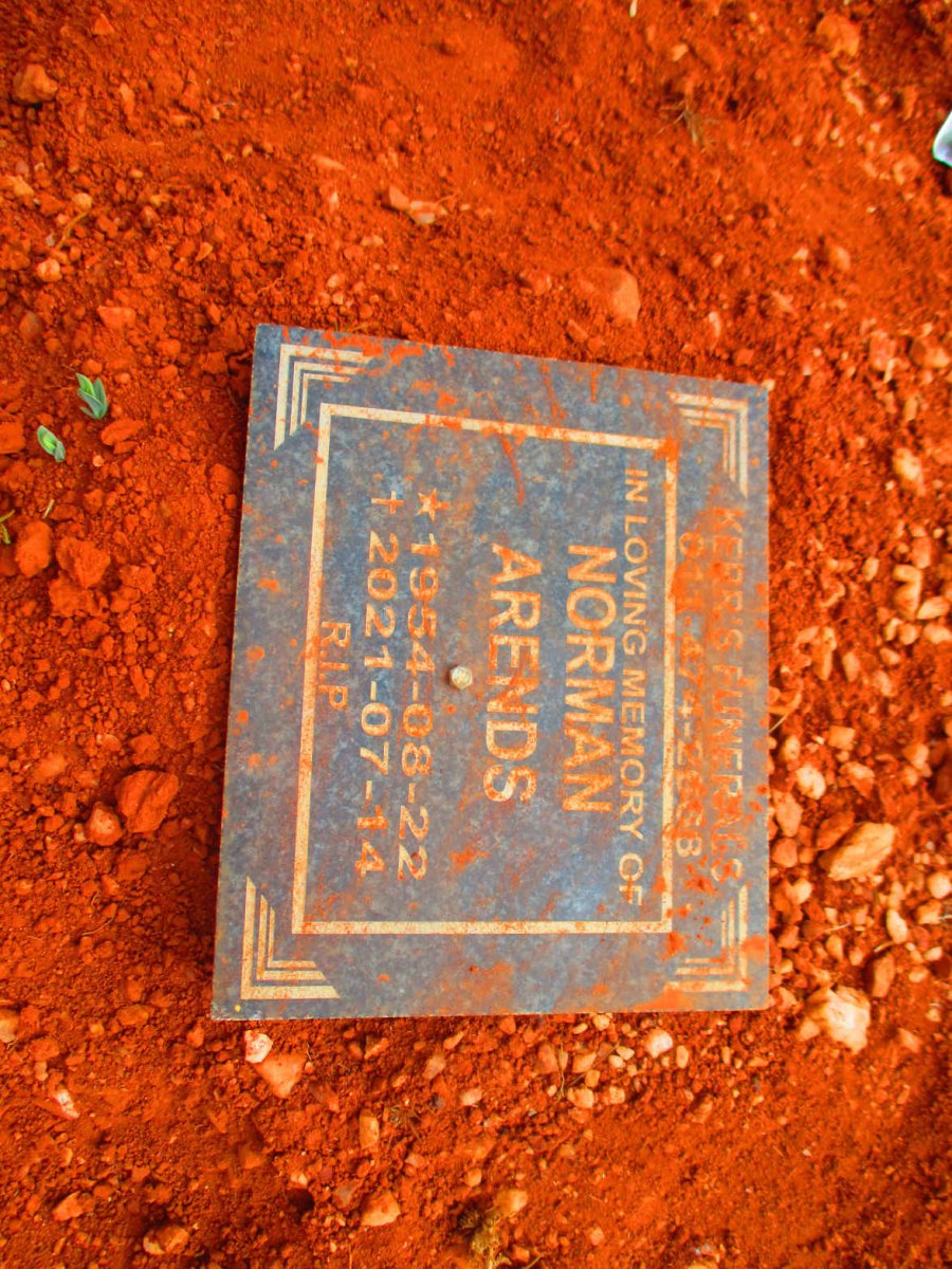 ARENDS Norman 1954-2021