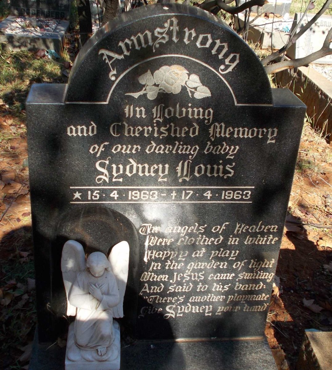 ARMSTRONG Sydney Louis 1963-1963
